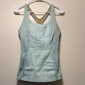 Lululemon Blue Racerback Tank Top